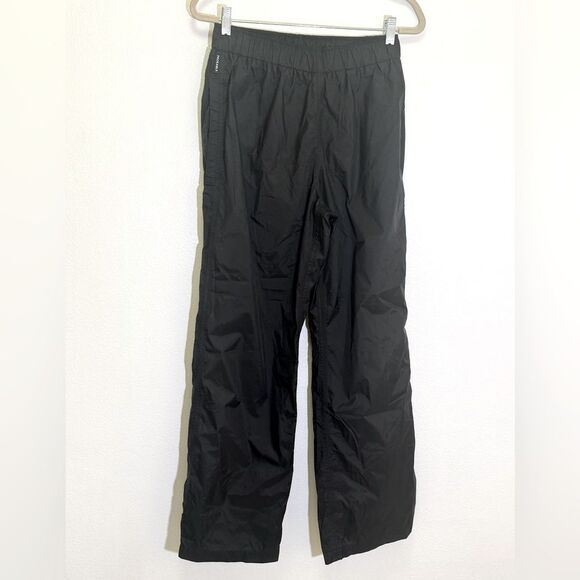 Columbia - Black Lightweight Packable Waterproof Nylon Snow Ski Pants - size S - Picture 1 of 12